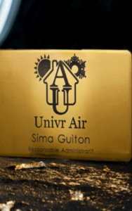 Carte de visite en métal