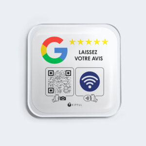Plaque Avis Google - logo & link